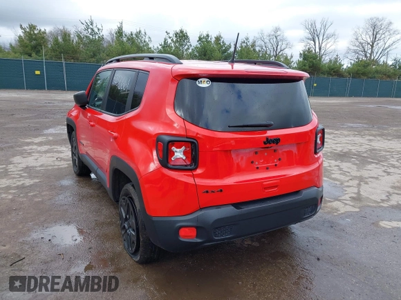 2018 Jeep Renegade Sport with VIN ZACCJBAB9JPH44312, listed as a IAAI auction lot 42076661 with 75,146 mi miles and . Bid and sale history available at DreamBid. Image 3.