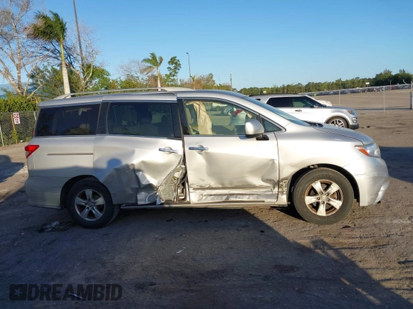 2017 Nissan Quest SV with VIN JN8AE2KP6H9169849, listed as a IAAI auction lot 41565284 with 154,656 mi miles. Bid and sale history available at carsss.com. Image 13.