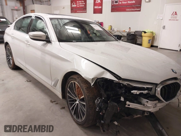 2021 BMW 5 Series 530i with VIN WBA53BH06MCG96915, listed as a IAAI auction lot 41640813 with 50,562 mi miles and . Bid and sale history available at DreamBid. Image 21.