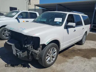 2015 Ford Expedition Max Limited with VIN 1FMJK1KT6FEF49821, listed as a IAAI auction lot 41825240 with 180,460 mi miles. Bid and sale history available at carsss.com. Image 18.