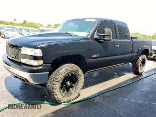 2002 Chevrolet Silverado 1500 LS with VIN 1GCEK19T12Z257038, listed as a Copart auction lot 56856265 with 205,764 mi miles and Clean Title. Bid and sale history available at DreamBid. Image 1.