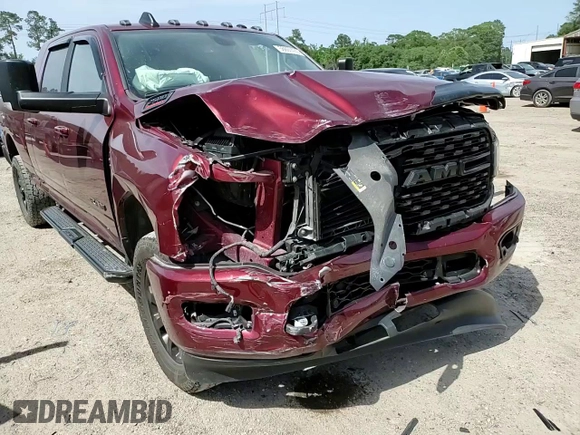 2022 Ram 2500 Big Horn with VIN 3C6UR5MLXNG309851, listed as a Copart auction lot 56697425 with 59,614 mi miles and Salvage title. Bid and sale history available at DreamBid. Image 13.