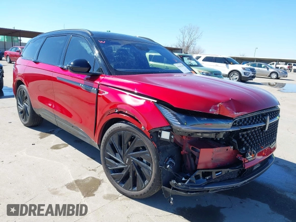 2024 Lincoln Nautilus Reserve с VIN 5LMPJ8K4XRJ851572, выставлен на аукционе IAAI как лот 41643399 с пробегом 12 782 миль миль и . История ставок и продаж доступна на DreamBid. Изображение 1.
