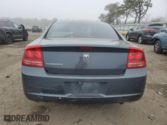 2007 Dodge Charger with VIN 2B3KA43R57H815521, listed as a Copart auction lot 51058355 with Not Provided miles and Clean Title. Bid and sale history available at carsss.com. Image 6.