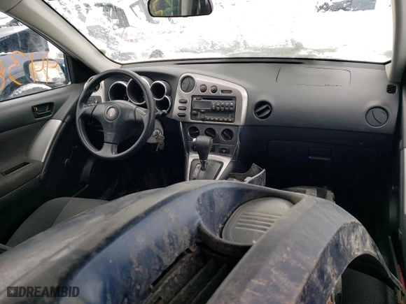2007 Pontiac Vibe with VIN 5Y2SL65817Z429994, listed as a Copart auction lot 44389485 with 227,676 mi miles and Salvage Title. Bid and sale history available at carsss.com. Image 8.
