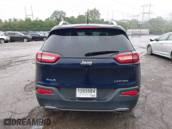 2016 Jeep Cherokee Limited with VIN 1C4PJMDS3GW174683, listed as a IAAI auction lot 42256466 with 120,713 mi miles and . Bid and sale history available at DreamBid. Image 17.