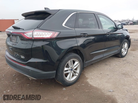 2015 Ford Edge SEL with VIN 2FMTK4J91FBB34028, listed as a IAAI auction lot 41710454 with 77,502 mi miles. Bid and sale history available at carsss.com. Image 4.
