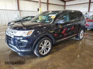2019 Ford Explorer Limited z VIN 1FM5K8F89KGA75863, wystawiony jako Copart lot #61932465 z przebiegiem 129 779 mil mil oraz Szkoda całkowita • Salvage title. Historia ofert i sprzedaży dostępna na DreamBid. Obrazek 1.