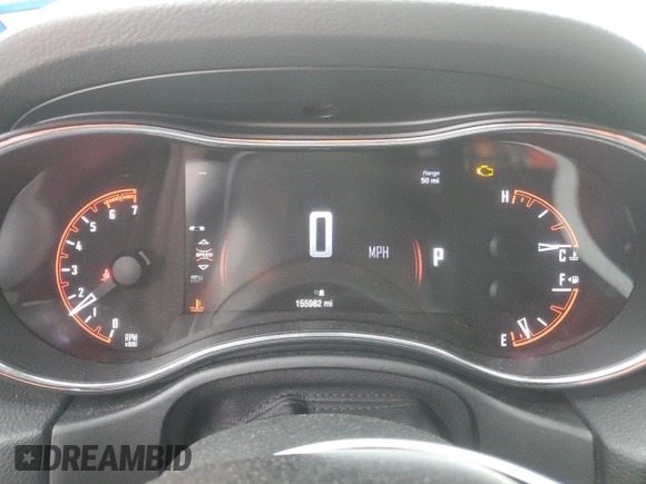 2015 Dodge Durango R/T with VIN 1C4SDJCTXFC245873, listed as a Copart auction lot 45846615 with 155,982 mi miles and Salvage title. Bid and sale history available at DreamBid. Image 9.