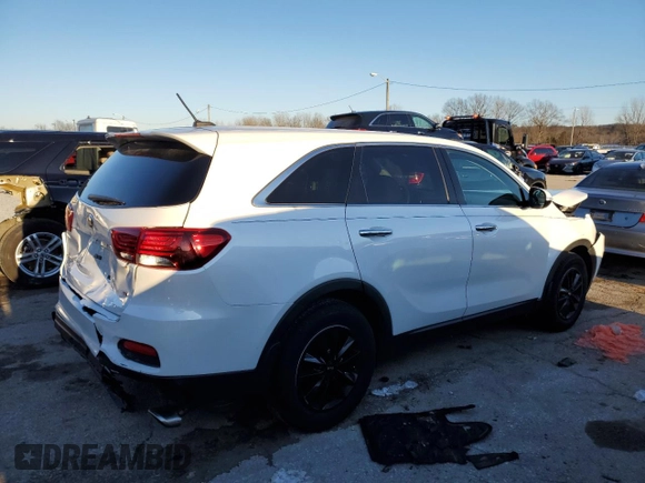 2019 Kia Sorento L with VIN 5XYPG4A32KG575627, listed as a Copart auction lot 41454265 with 67,207 mi miles and Salvage Title. Bid and sale history available at DreamBid. Image 3.