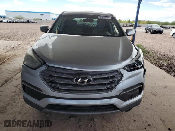 2018 Hyundai Santa Fe 2.4L with VIN 5XYZT3LB7JG527512, listed as a Copart auction lot 53291345 with 97,016 mi miles and Salvage title. Bid and sale history available at DreamBid. Image 5.