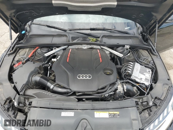 2023 Audi S4 Premium Plus z VIN WAUB4AF49PA010329, wystawiony jako Copart lot #57751685 z przebiegiem 26 608 mil mil oraz Szkoda całkowita • Salvage title. Historia ofert i sprzedaży dostępna na DreamBid. Obrazek 11.