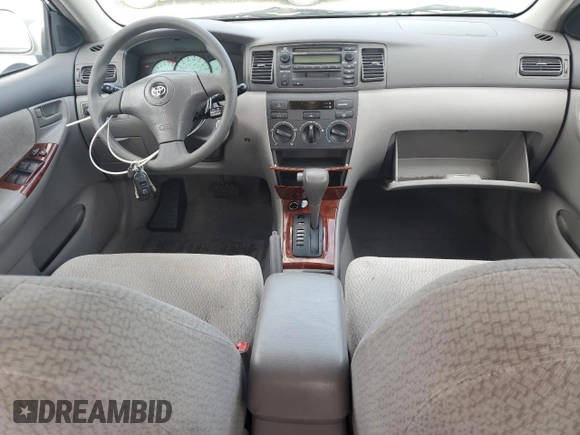 2003 Toyota Corolla CE with VIN 1NXBR32E33Z188532, listed as a Copart auction lot 54832785 with 104,640 mi miles and Salvage Title. Bid and sale history available at DreamBid. Image 8.