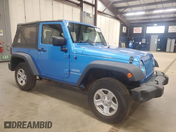 2010 Jeep Wrangler Sport with VIN 1J4AA2D11AL105141, listed as a Copart auction lot 89043335 with 39,031 mi miles and Clean Title. Bid and sale history available at carsss.com. Image 4.