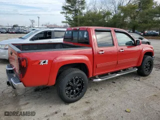 2012 Chevrolet Colorado LT w/2LT with VIN 1GCHTDFE7C8120050, listed as a Copart auction lot 44246485 with 0 mi miles and Salvage Title. Bid and sale history available at carsss.com. Image 3.