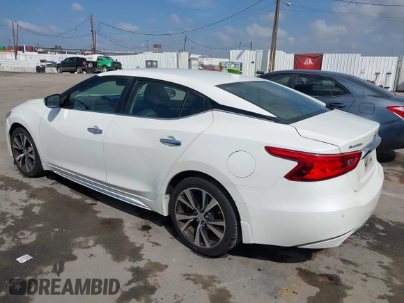 2016 Nissan Maxima S with VIN 1N4AA6AP2GC430689, listed as a IAAI auction lot 41913701 with 132,637 mi miles and . Bid and sale history available at DreamBid. Image 3.