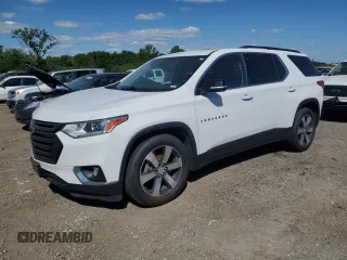 2019 Chevrolet Traverse LT Leather with VIN 1GNEVHKW2KJ156469, listed as a Copart auction lot 56060414 with 90,772 mi miles and Salvage Title. Bid and sale history available at carsss.com. Image 1.