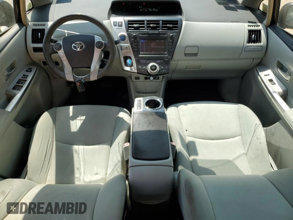 2014 Toyota Prius Two with VIN JTDZN3EU1E3328989, listed as a Copart auction lot 53816595 with 171,025 mi miles and Salvage Title. Bid and sale history available at DreamBid. Image 8.