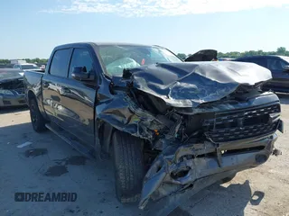 2022 Ram 1500 Big Horn with VIN 1C6RREFT6NN172787, listed as a IAAI auction lot 42235563 with 64,894 mi miles and . Bid and sale history available at DreamBid. Image 1.