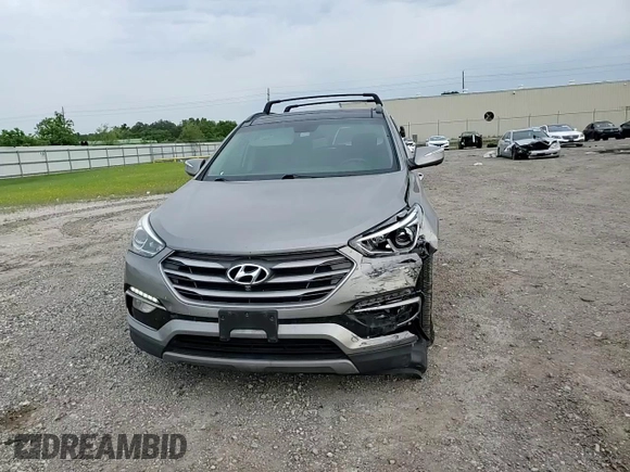 2017 Hyundai Santa Fe Ultimate with VIN 5XYZW4LA4HG488067, listed as a Copart auction lot 54984005 with 100,784 mi miles and Salvage title. Bid and sale history available at DreamBid. Image 13.