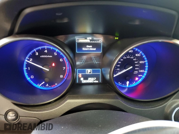 2016 Subaru Legacy Limited with VIN 4S3BNAN6XG3037479, listed as a Copart auction lot 59627655 with 83,580 mi miles and Salvage title. Bid and sale history available at DreamBid. Image 9.