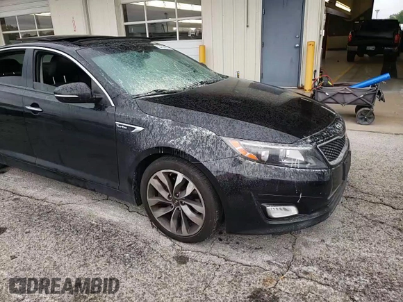 2015 Kia Optima SXL Turbo with VIN 5XXGR4A64FG365125, listed as a Copart auction lot 48464265 with Not Provided miles and Non Repairable. Bid and sale history available at DreamBid. Image 11.