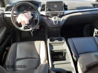 2020 Honda Odyssey Touring with VIN 5FNRL6H84LB012640, listed as a Copart auction lot 80430814 with 58,313 mi miles and Salvage Title. Bid and sale history available at DreamBid. Image 8.