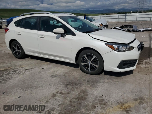 2022 Subaru Impreza Premium z VIN 4S3GTAD63N3710901, wystawiony jako Copart lot #59024415 z przebiegiem 111 525 mil mil oraz Szkoda całkowita • Salvage title. Historia ofert i sprzedaży dostępna na DreamBid. Obrazek 4.