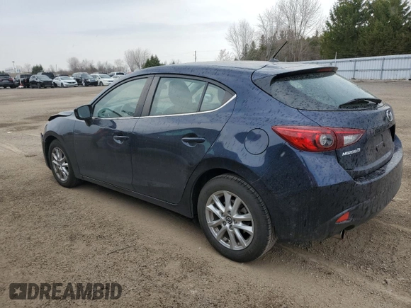 2015 Mazda 3 i Touring with VIN 3MZBM1L7XFM164015, listed as a Copart auction lot 54924275 with 189,258 mi miles and Salvage Title. Bid and sale history available at DreamBid. Image 2.