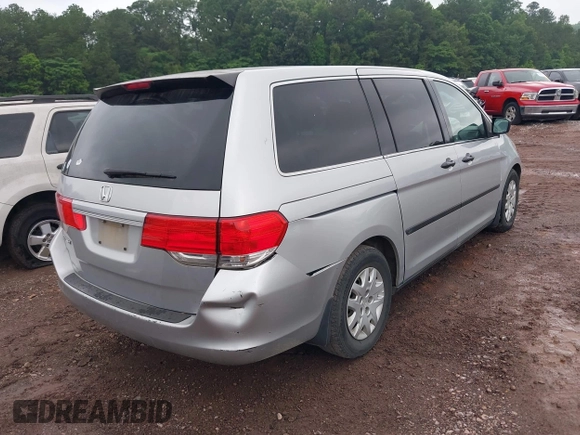 2010 Honda Odyssey LX with VIN 5FNRL3H21AB100181, listed as a IAAI auction lot 42258010 with 246,463 mi miles and . Bid and sale history available at DreamBid. Image 4.