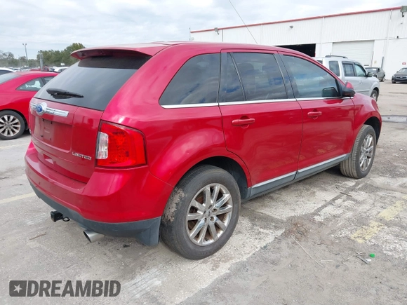 2011 Ford Edge Limited with VIN 2FMDK3KC2BBB03485, listed as a IAAI auction lot 41326162 with 223,607 mi miles. Bid and sale history available at carsss.com. Image 4.