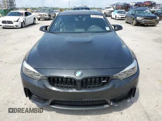 2020 BMW M4 with VIN WBS4Y9C02LFH16874, listed as a Copart auction lot 61334614 with 0 mi miles and Salvage Title. Bid and sale history available at carsss.com. Image 5.