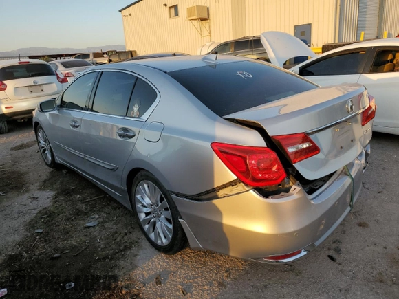 2015 Acura RLX Advance Pkg with VIN JH4KC1F91FC000753, listed as a Copart auction lot 73719724 with 219,761 mi miles and Salvage Title. Bid and sale history available at carsss.com. Image 2.