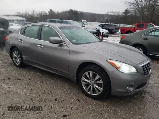 2012 Infiniti M37 with VIN JN1BY1AR4CM393537, listed as a Copart auction lot 83388334 with 141,986 mi miles and Clean Title. Bid and sale history available at carsss.com. Image 4.