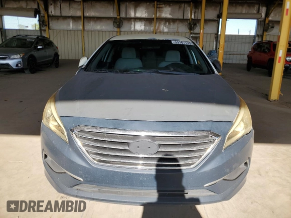 2015 Hyundai Sonata 2.4L SE with VIN 5NPE24AFXFH039085, listed as a Copart auction lot 55167135 with 97,231 mi miles and Clean Title. Bid and sale history available at carsss.com. Image 5.