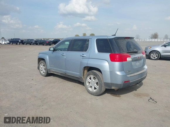 2014 GMC Terrain SLE with VIN 2GKALMEK2E6324082, listed as a IAAI auction lot 41887456 with 164,578 mi miles. Bid and sale history available at carsss.com. Image 3.