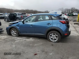 2019 Mazda CX-3 Sport with VIN JM1DKFB7XK0454736, listed as a Copart auction lot 47247055 with 20,562 mi miles and Salvage Title. Bid and sale history available at carsss.com. Image 2.