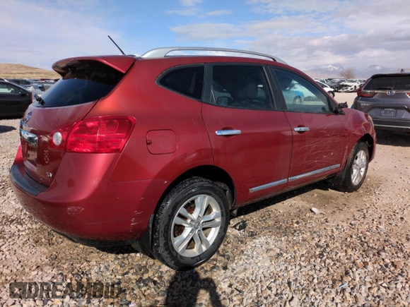 2012 Nissan Rogue SL with VIN JN8AS5MT5CW299068, listed as a Copart auction lot 46318075 with 210,594 mi miles and Salvage Title. Bid and sale history available at DreamBid. Image 3.