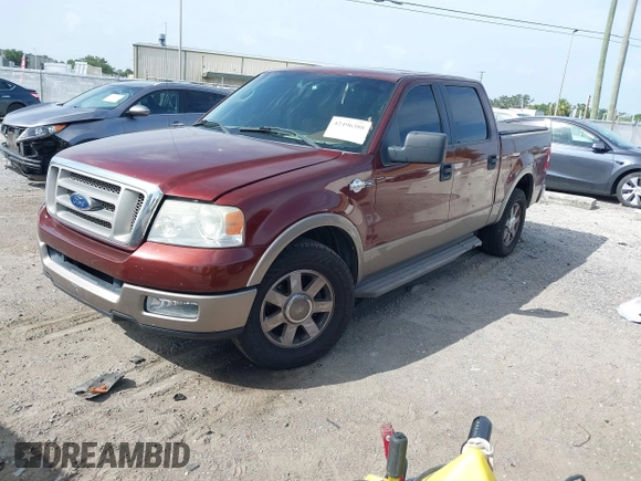 2005 Ford F-150 XLT with VIN 1FTPW12535KE05731, listed as a IAAI auction lot 42496388 with 210,545 mi miles and . Bid and sale history available at DreamBid. Image 17.