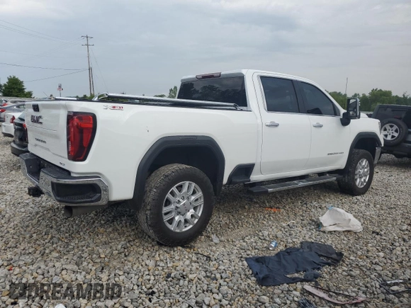 2022 GMC Sierra 3500HD SLT z VIN 1GT49UEY3NF180060, wystawiony jako Copart lot #65376524 z przebiegiem 79 395 mil mil oraz Tytuł czysty. Historia ofert i sprzedaży dostępna na DreamBid. Obrazek 3.
