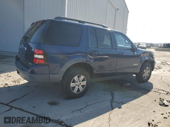 2007 Ford Explorer XLT with VIN 1FMEU73857UB85147, listed as a Copart auction lot 71787924 with 169,622 mi miles and Salvage Title. Bid and sale history available at carsss.com. Image 3.