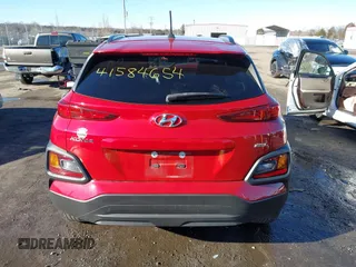2020 Hyundai Kona SEL with VIN KM8K2CAA8LU528292, listed as a IAAI auction lot 41584654 with 57,857 mi miles. Bid and sale history available at carsss.com. Image 17.