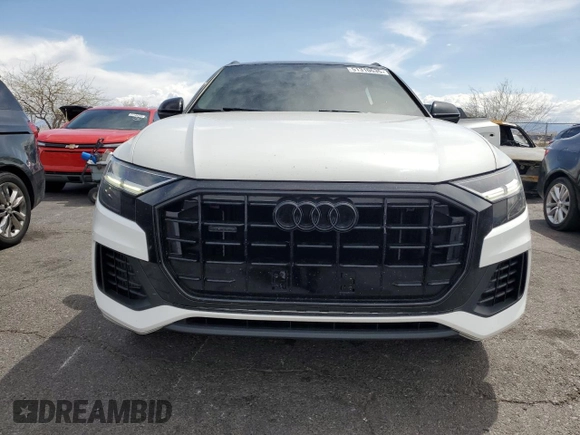 2021 Audi Q8 Premium z VIN WA1AVAF17MD034893, wystawiony jako Copart lot #51310635 z przebiegiem 41 097 mil mil oraz Szkoda całkowita • Salvage title. Historia ofert i sprzedaży dostępna na DreamBid. Obrazek 5.