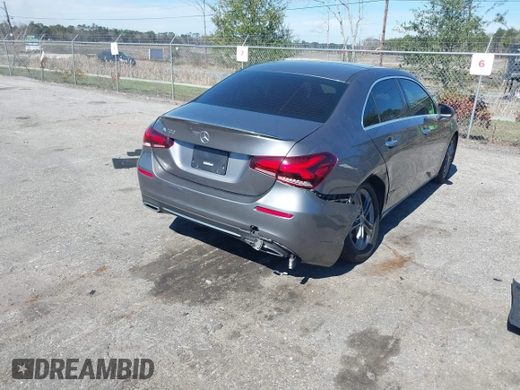 2020 Mercedes-Benz A 220 with VIN W1K3G4EBXLJ200446, listed as a IAAI auction lot 41612614 with 66,015 mi miles and . Bid and sale history available at DreamBid. Image 4.
