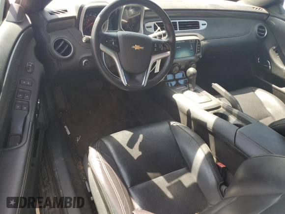 2014 Chevrolet Camaro LT with VIN 2G1FC3D35E9243221, listed as a Copart auction lot 56354315 with 130,781 mi miles and Salvage title. Bid and sale history available at DreamBid. Image 8.