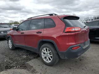 2016 Jeep Cherokee Altitude with VIN 1C4PJLAB1GW302871, listed as a Copart auction lot 50907565 with 154,207 mi miles and Salvage Title. Bid and sale history available at carsss.com. Image 2.