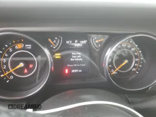 2018 Jeep Wrangler Sport with VIN 1C4GJXAN6JW210776, listed as a Copart auction lot 88348145 with 25,791 mi miles and Salvage title. Bid and sale history available at DreamBid. Image 9.