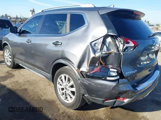 2019 Nissan Rogue SV with VIN KNMAT2MTXKP549372, listed as a IAAI auction lot 41882401 with 41,027 mi miles. Bid and sale history available at carsss.com. Image 3.