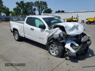 2021 Chevrolet Colorado 2WD Work Truck with VIN 1GCHSBEA6M1180675, listed as a Copart auction lot 59970125 with 58,649 mi miles and Salvage title. Bid and sale history available at DreamBid. Image 4.