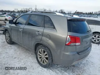 2012 Kia Sorento SX with VIN 5XYKWDA26CG192585, listed as a IAAI auction lot 41628229 with 148,613 mi miles. Bid and sale history available at carsss.com. Image 3.